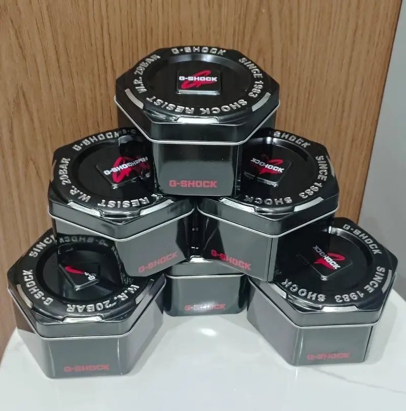G-shock Gm 2100 Stainless Steel Rainbow Black Strap Watch - Image 6