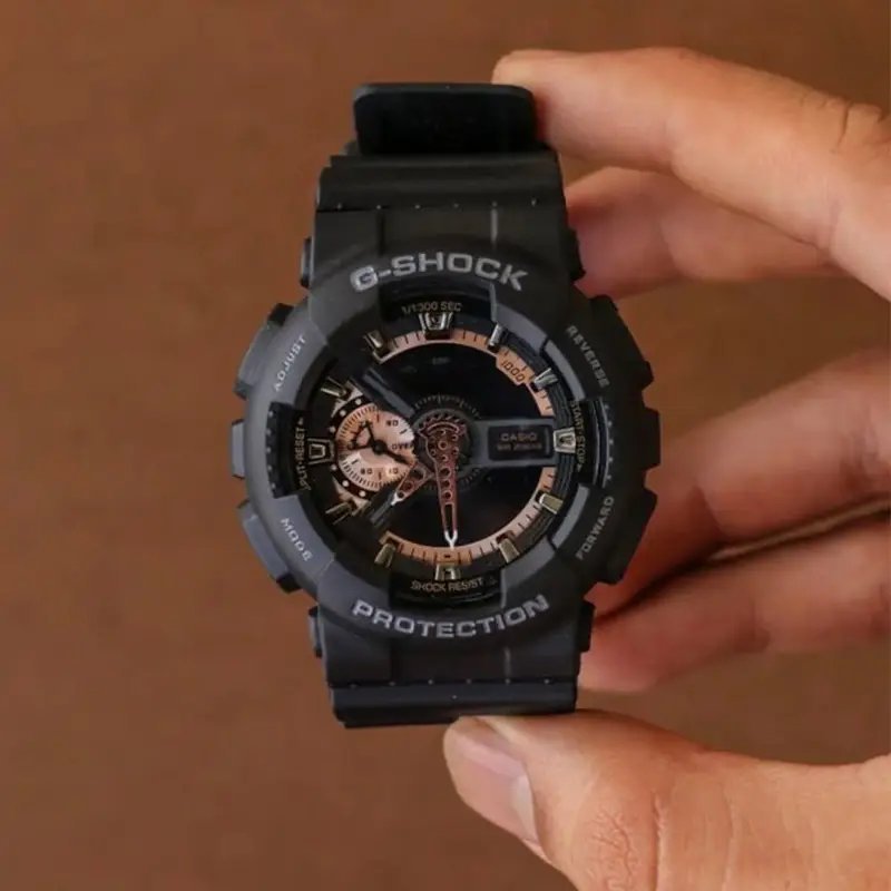 G-shock Black Copper Rubber Watch - Image 3