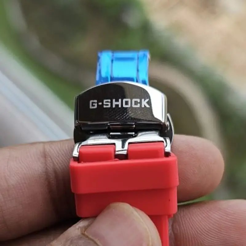 G-shock Red Silicon Premium Watch - Image 4