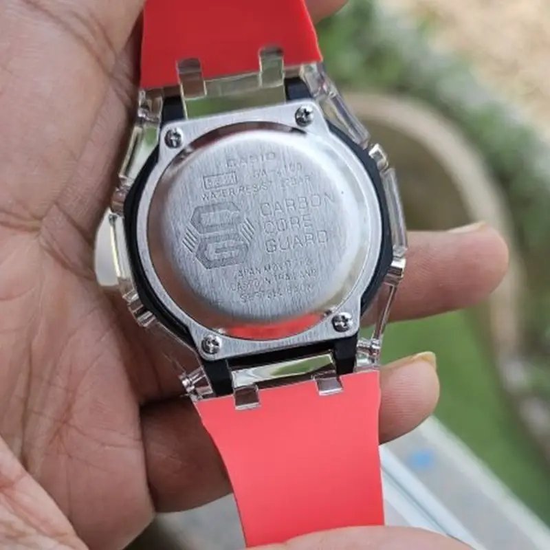 G-shock Red Silicon Premium Watch - Image 5