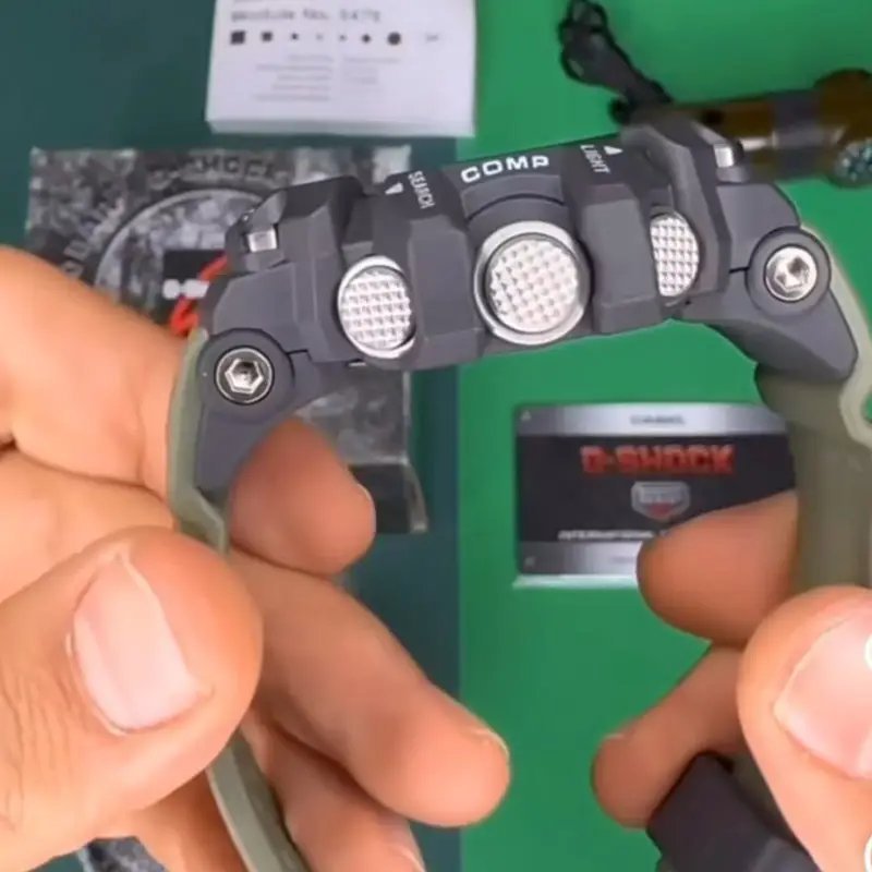 G SHOCK MUD MASTER TOP QUALITY Green Belt Watch - Image 3