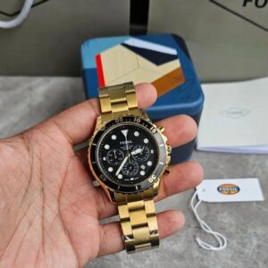 Fossil Fb 03 Gold Metal Watch
