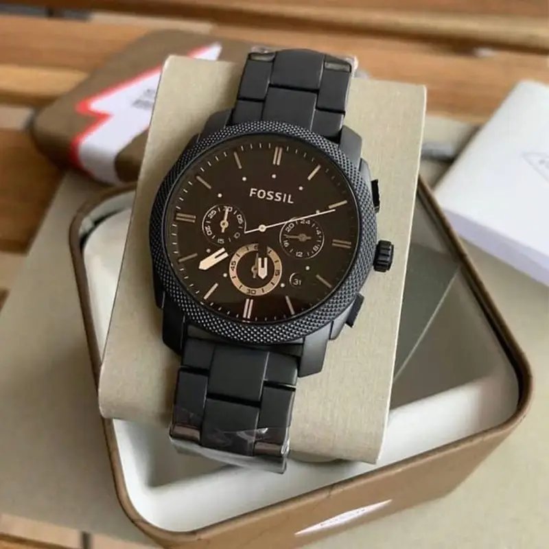 Fossil Fs4682 Metal Black Watch - Image 3