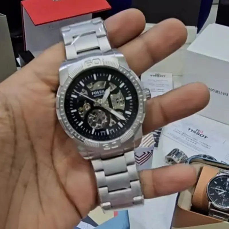 Fossil Silver Metal Automatic - Image 2
