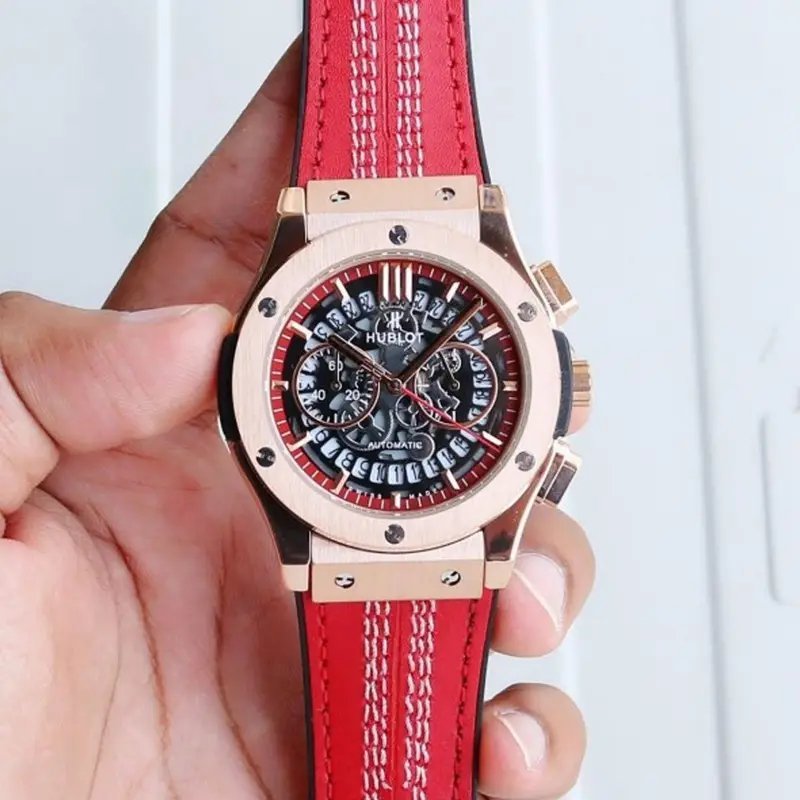 Hublot Big Bang Calendar Red Belt. - Image 3