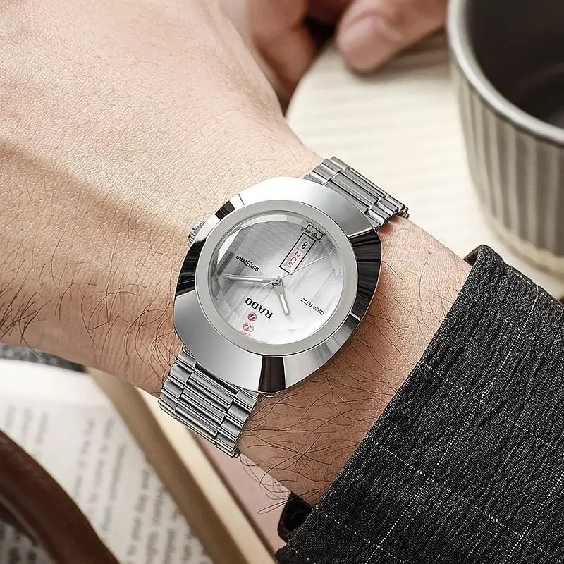 RADO DISTAR SILVER White Metal WATCH - Image 2