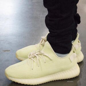 yeezy boost 350 v2 butter pastel volt yellow [full kit]