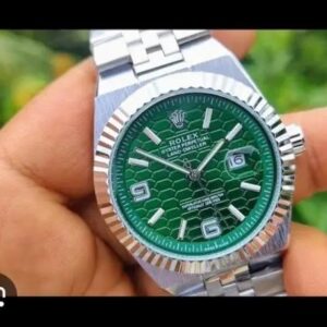 Role.x land dweller silver green dial limited edition