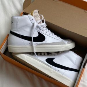 Nike  BLAZER MID 77 VINTAGE [WHITE / BLACK] 1109025