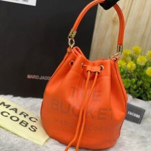 Branded  BUCKET ORANGE PRIMUIM BAG WITH BOX (MJ-1142)