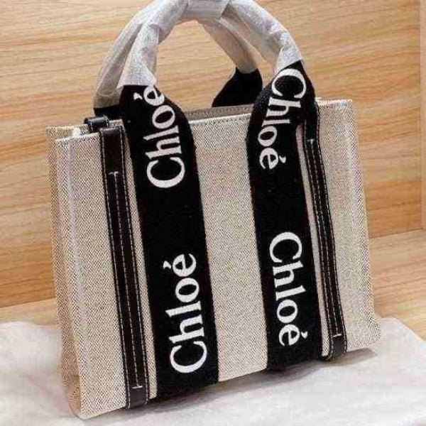 Branded Canvas Tote Balck Premuim tote bag (CH-1155) - Image 2