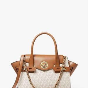 Branded MK CARMEN MD FLAP SATCHEL SHOULDER BAG (BZ)