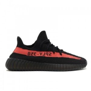 Yeezy Boost 350 V2 Red Stripe Core Red Pre Owned (FULL KIT