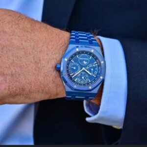 Audemars Piguet AP Royal Oak Dark blue Chronograph Metal