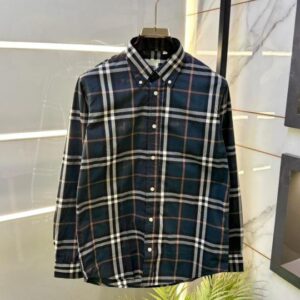 Burberry Green Premium Checks Shirt F2606-GR