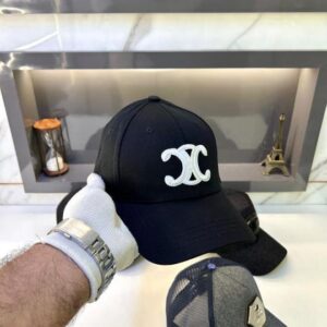 Chanel Black Embossed Logo Premium Cap F3494-A3